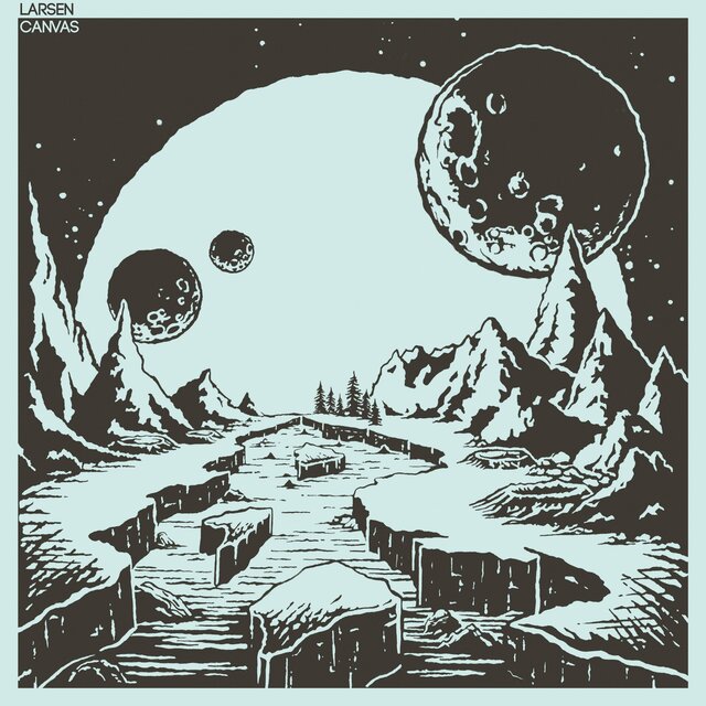 Cover art for album Canvas by Larsen