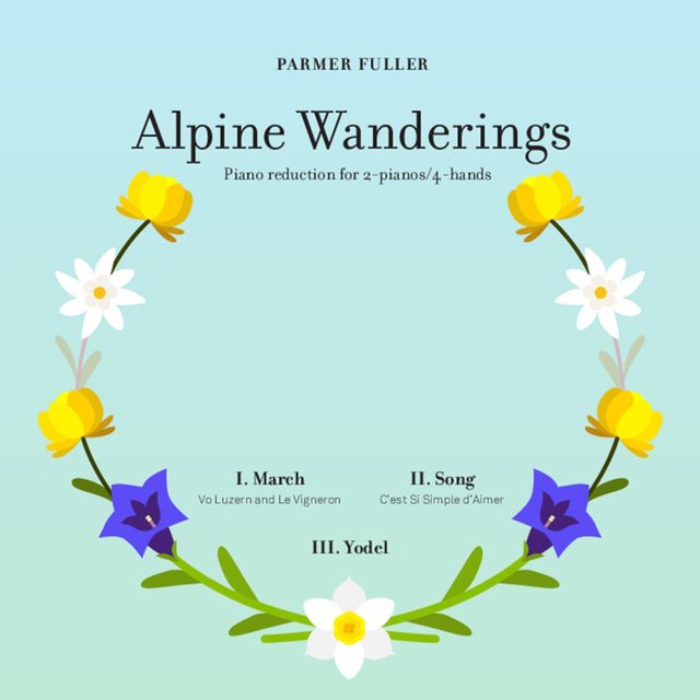 Alpine Wanderings for Two Pianos