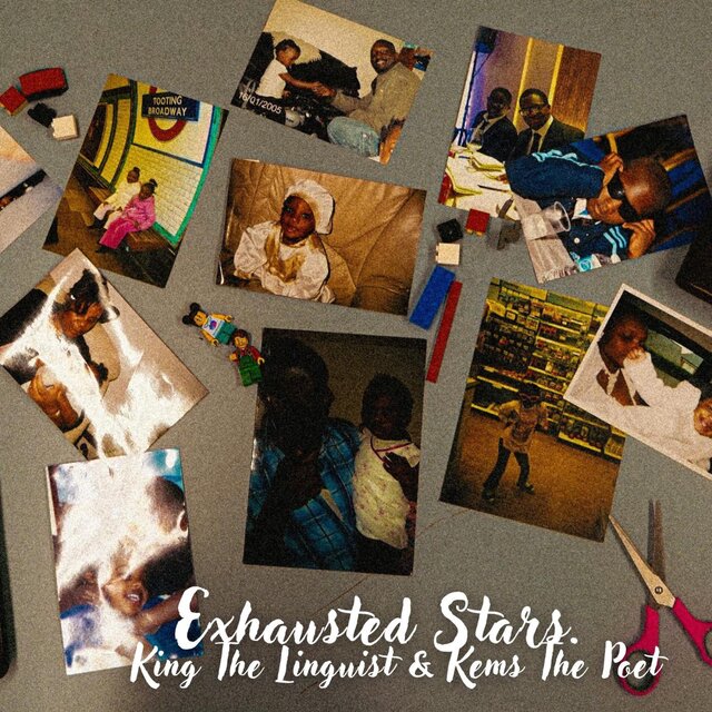 Exhausted Stars. (With Kems The Poet)