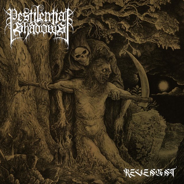 Cover art for album Revenant by Pestilential Shadows