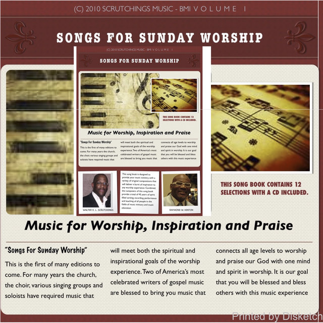 Songs for Sunday Worship, Vol. 1