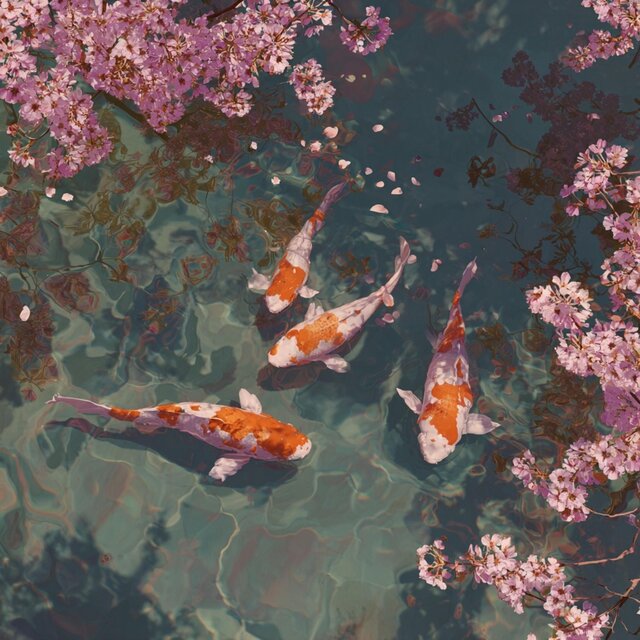Reflections of Traditional Japan Flute Calm