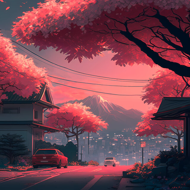 Sunset on the Outskirts of the City