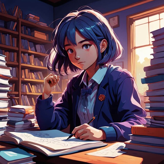 Library Lights Low: Lo-Fi Ambience for Productivity