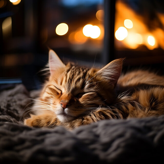 Llamas Musicales Y Patas: Armonía Armónica Del Gato