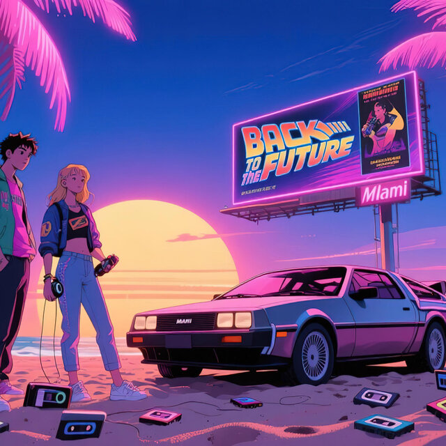 Back to the Past | Retro Nostalgic Synthwave | 80s Cyberpunk & Dreamwave Chillwave |, Vol. 8