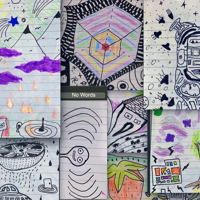 Cover art for album No Words by The Land of Rah