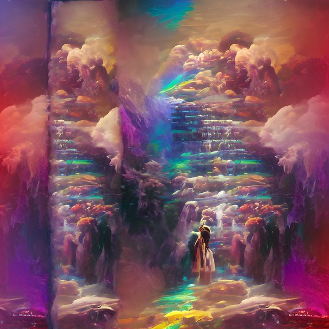 Waterfall from heaven