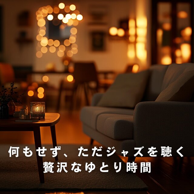 何もせず、ただジャズを聴く贅沢なゆとり時間