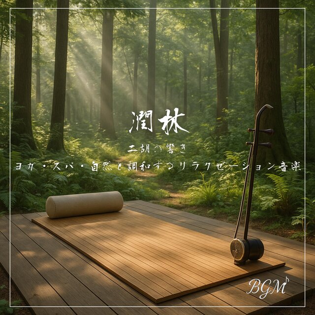 【潤林（Junrin）】二胡の響き — ヨガ・スパ・自然と調和するリラクゼーション音楽