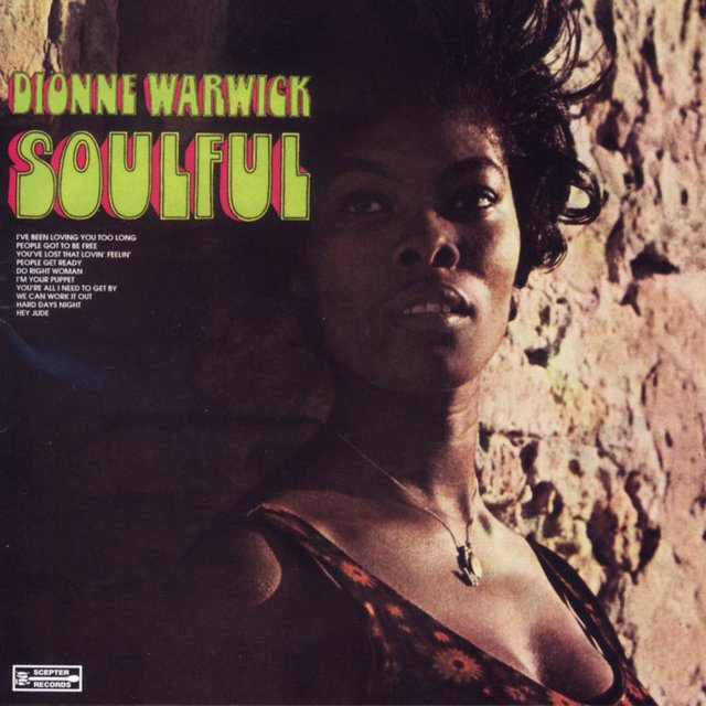 Cover art for album Soulful by Dionne Warwick