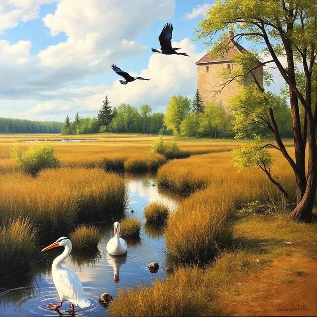 On The Marsh