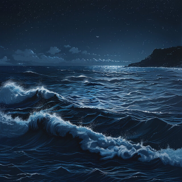 Binaural Sea Harmony: Ocean Sounds for Meditation