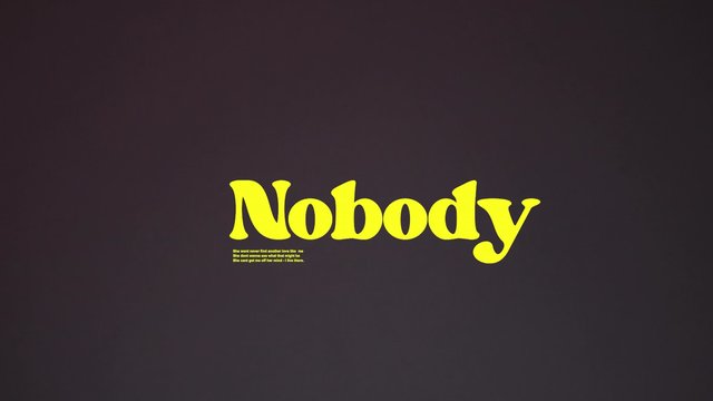 Nobody (feat. Samm & Adam Theis)