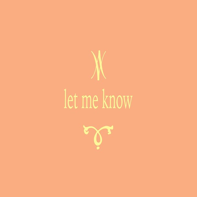 let me know