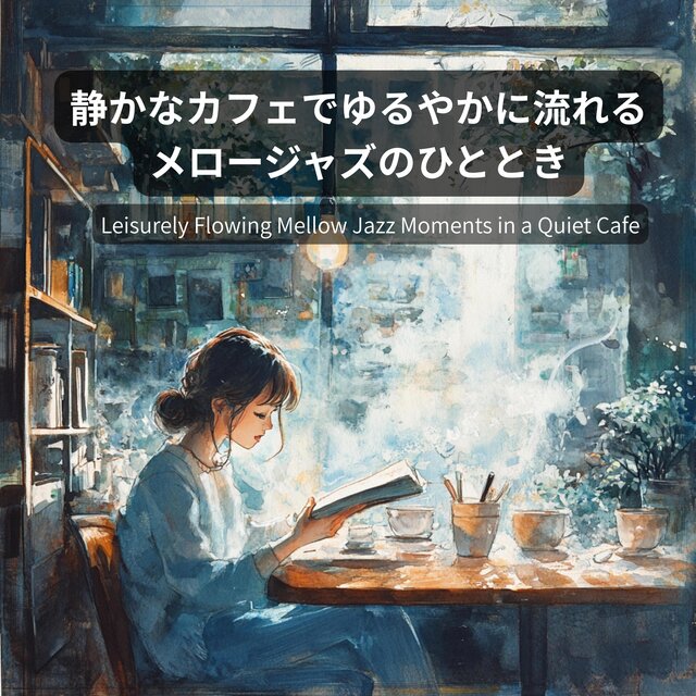 静かなカフェでゆるやかに流れるメロージャズのひとときLeisurely Flowing Mellow Jazz Moments in a Quiet Cafe