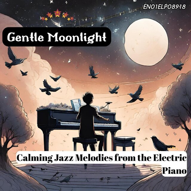 Gentle Moonlight: Calming Jazz Melodies from the Electric Piano