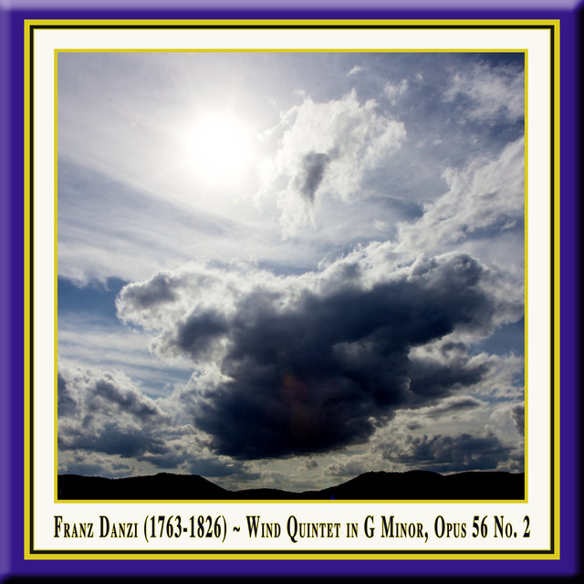 Franz Danzi: Wind Quintet in G Minor, Op. 56 No. 2 for Flute, Oboe, Clarinet, French Horn & Bassoon / Bläserquintett in G-Moll Op.56 Nr.2