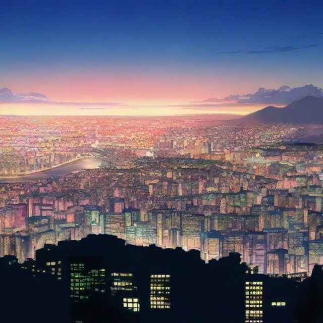 city lights
