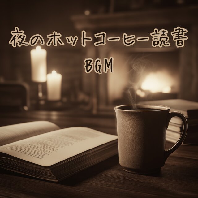 Hot coffee and reading at night BGM
